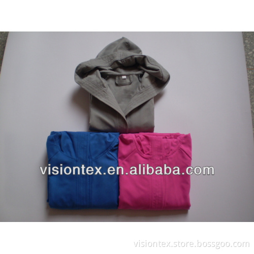 Microfiber Hooded Bathrobe